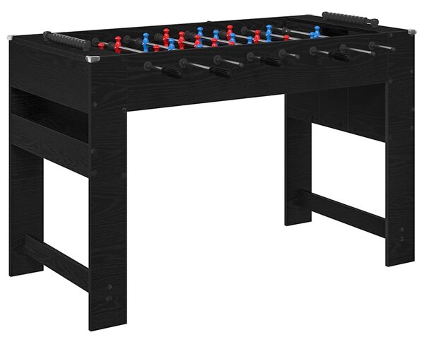 Stolní fotbálek Černý Dub 125 x 60,5 x 80 cm kompozitní dřevo