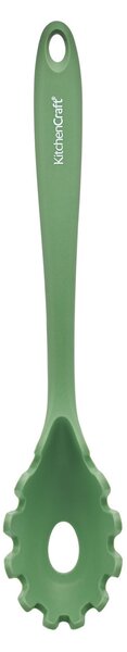 Silikonová naběračka na špagety KitchenCraft 29 cm usnadní servírování těstovin, je šetrná k nepřilnavému nádobí a vhodná pro každodenní vaření. KCSI…