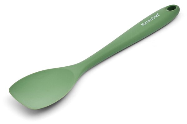 Silikonová nabírací stěrka KitchenCraft 28 cm je šetrná k nepřilnavému nádobí, praktická pro míchání i nabírání a vhodná pro každodenní vaření. KCSIL…