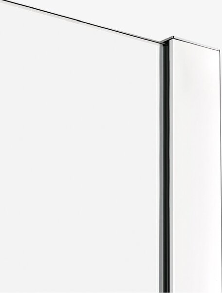 New Trendy Smart sprchový kout 100x80 cm obdélníkový chrom lesk/průhledné sklo EXK-6586
