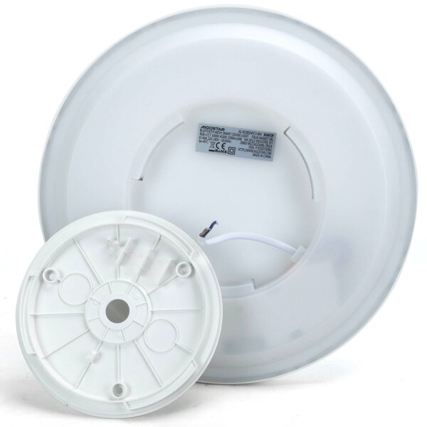 Aigostar - LED RGBW Stmívatelné stropní svítidlo LED/24W/230V 3000-6500K bílá+DO