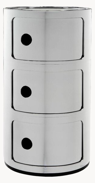 Designový odkládací stolek Componibili, 3 moduly