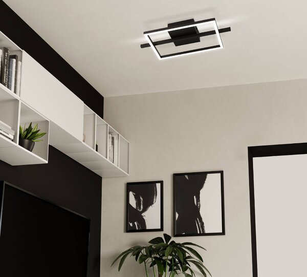 EGLO Stropní/nástěnné LED svítidlo Amandolo š. 20cm, 2700-6500K Barva: Bílá