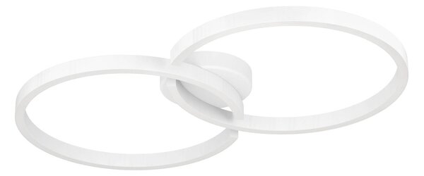 EGLO Stropní/nástěnné LED svítidlo Amandolo š. 68cm, 2700-6500K Barva: Černá