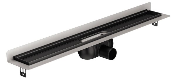 ACO ShowerDrain C Black odtokový žlábek s mřížkou 98.5 cm černá 9010.91.18