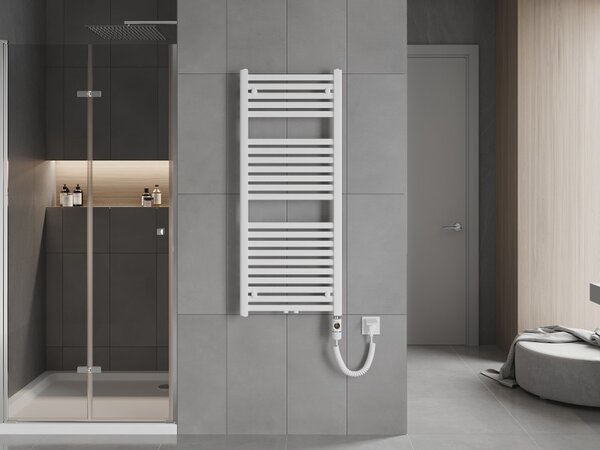Mexen Hades, elektrické topné těleso 1200 x 500 mm, 600 W, bílá, W104-1200-500-2600-20