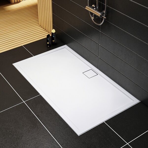 Schedpol Omega obdélníková sprchová vanička 120x90 cm bílá 3.0451