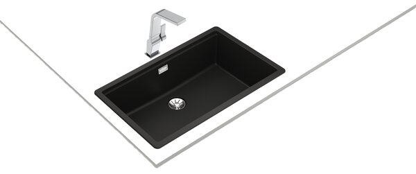Teka Radea dřez tegranit 102x50.5 cm černá 115230054