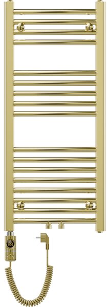 Mexen Ares, elektrické topné těleso 900 x 400 mm, 300 W, zlatá lesklá, W102-0900-400-2300-50