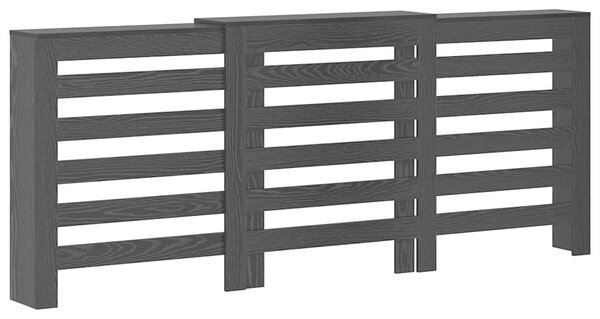 Kryt radiátoru Černý dub 205 x 21,5 x 83,5 cm kompozitní dřevo