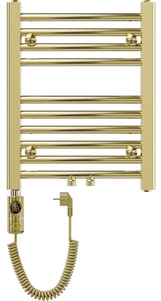 Mexen Ares, elektrické topné těleso 500 x 400 mm, 300 W, zlatá lesklá, W102-0500-400-2300-50
