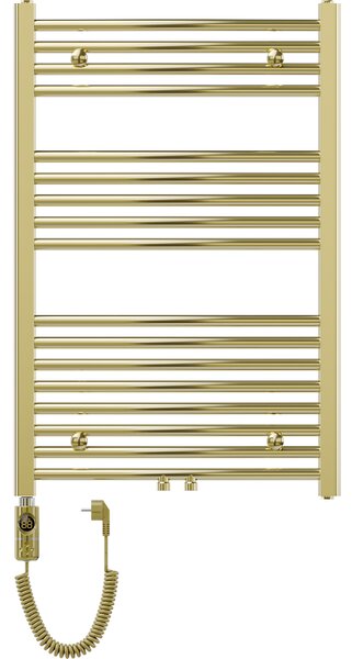 Mexen Ares, elektrické topné těleso 900 x 600 mm, 300 W, zlatá lesklá, W102-0900-600-2300-50