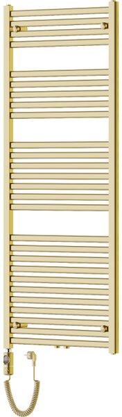Mexen Hades, elektrické topné těleso 1500 x 600 mm, 600 W, zlatá lesklá, W104-1500-600-2600-50