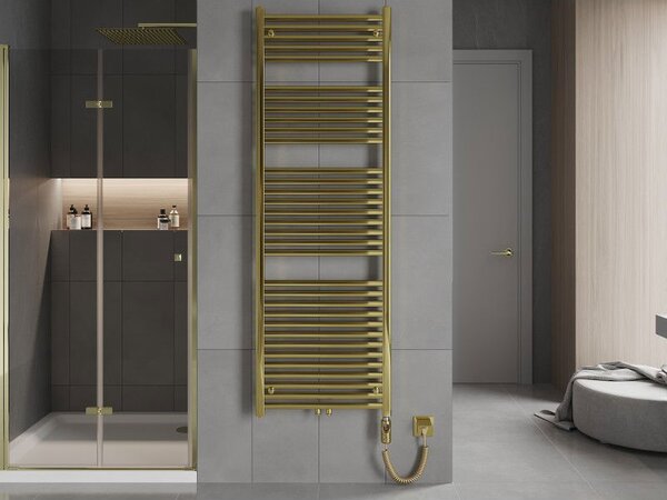 Mexen Hades, elektrické topné těleso 1800 x 600 mm, 900 W, zlatá lesklá, W104-1800-600-2900-50