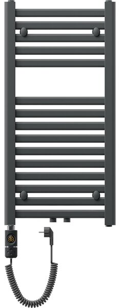 Mexen Hades, elektrické topné těleso 800 x 400 mm, 300 W, antracitová, W104-0800-400-2300-66