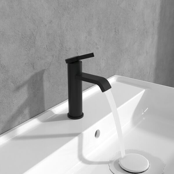 Villeroy & Boch Dawn umyvadlová baterie stojící černá TVW106103152K5