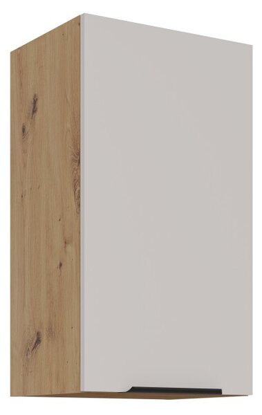Horní kuchyňská skříňka NICOLLA - šířka 40 cm, kašmír / dub artisan