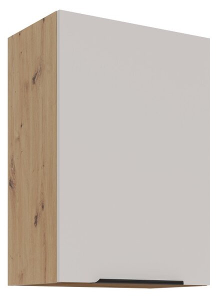 Horní kuchyňská skříňka NICOLLA - šířka 50 cm, kašmír / dub artisan