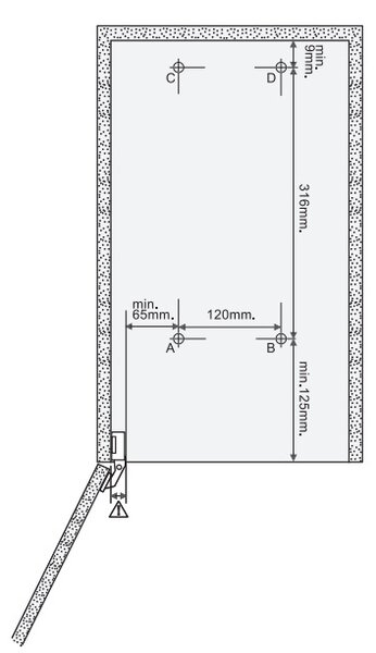 Gollinucci Vestavný odpadkový koš Linea 294 - 1x40 litrů