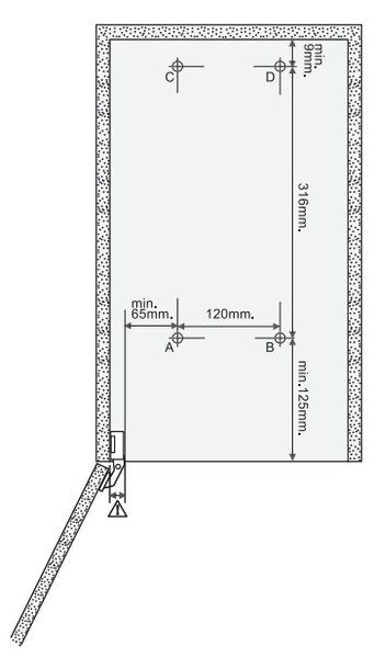 Gollinucci Vestavný odpadkový koš Linea 290 - 2x21 litrů