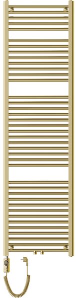 Mexen Mars, elektrické topné těleso 1800 x 500 mm, 600 W, zlatá lesklá, W110-1800-500-2600-50