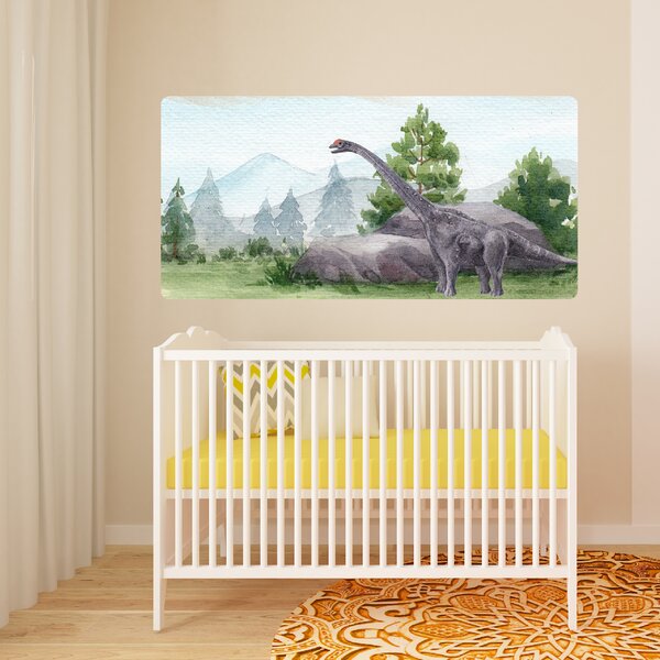 PIPPER. Samolepící textilní tapeta "Dinosaurus"