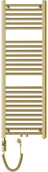 Mexen Mars, elektrické topné těleso 1200 x 400 mm, 300 W, zlatá lesklá, W110-1200-400-2300-50