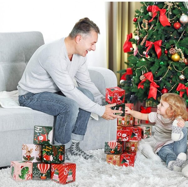 Adventní kalendář BOXMAS DIY, 24 krabiček