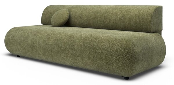 Rozkládací třímístná pohovka s úložným prostorem SURREY - khaki