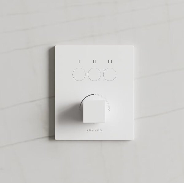 Kronenbach Smart Push vanová baterie pod omítku bílá 19045003WM