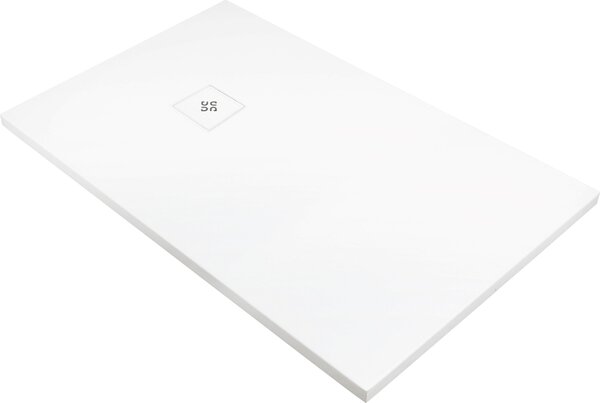 Deante Silia obdélníková sprchová vanička + mřížka 100x70 cm bílá KSKA00710B