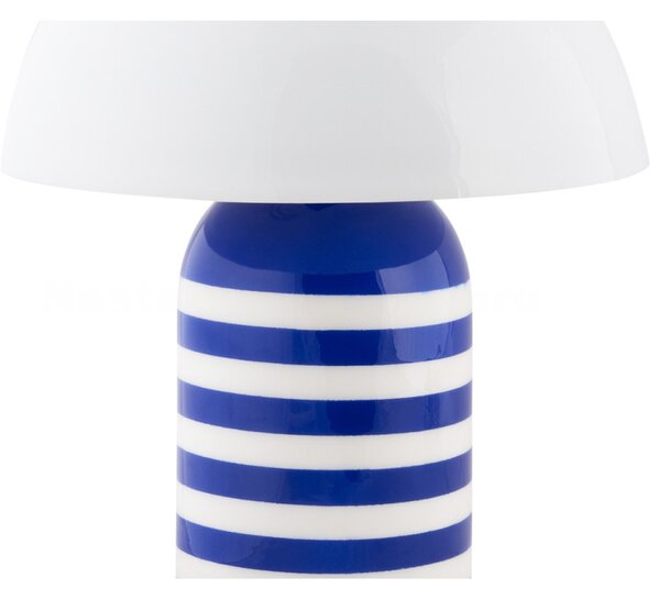 Leitmotiv Stolní designová kovová lampa 2397BL, modrá