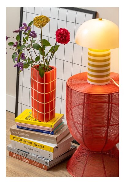 Leitmotiv Stolní designová kovová lampa 2397YE, žlutá