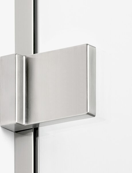 New Trendy Avexa Nickel Brushed sprchový kout 90x90 cm čtvercový nikl kartáčovaný/průhledné sklo EXK-8509