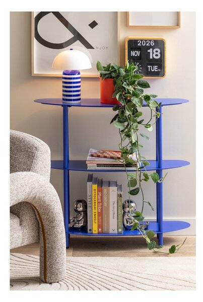 Leitmotiv Stolní designová kovová lampa 2397BL, modrá