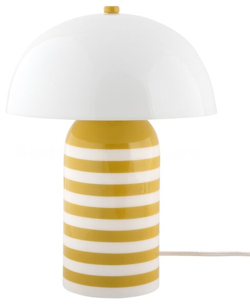 Leitmotiv Stolní designová kovová lampa 2397YE, žlutá