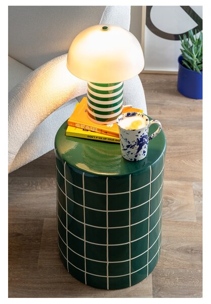 Leitmotiv Stolní designová kovová lampa 2397GR, zelená