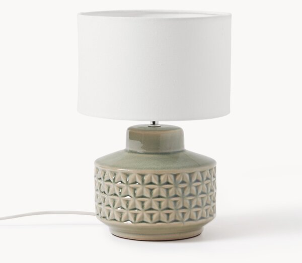 Malá stolní lampa's keramickou podstavou Monica