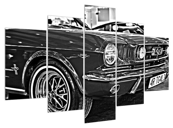 Detailní obraz auta (150x105 cm)