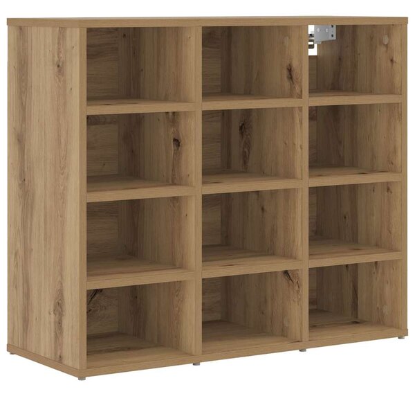 Skříň na obuv 77,5 x 30 x 67 cm Kompozitní dřevo Artisanový dub