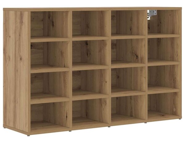Skříň na obuv 103 x 30 x 67 cm Kompozitní dřevo Artisanový dub