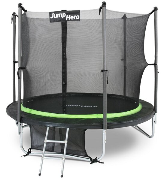 Zahradní trampolína s vnitřní skákací sítí 183cm Jump Hero 6FT