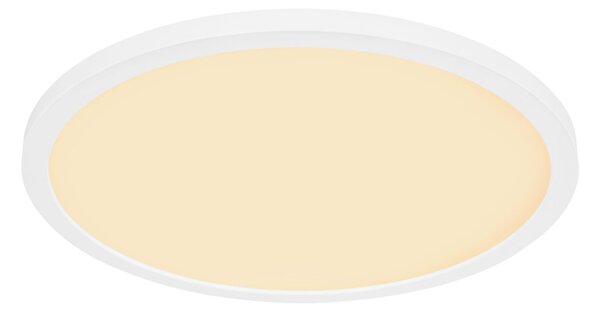 Globo 41562-18W SAPANA - Stropní koupelnové bílé svítidlo stmívatelné vypínačem, LED 18W, 3000K, Ø 30cm (Stmívatelné stropní svítidlo do koupelny)