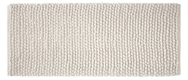 Bílá koupelnová předložka 50x120 cm Aspen Bobble – Bianca