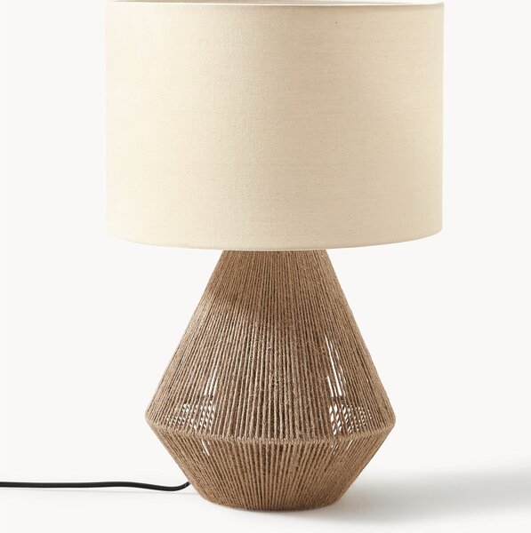 Stolní lampa z juty Cecillia