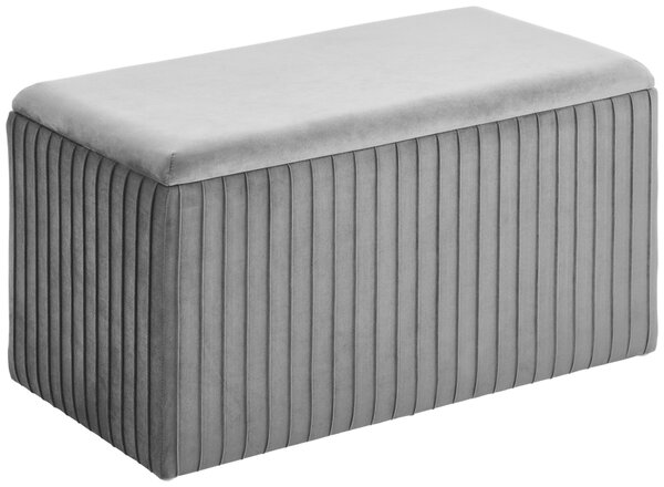 SEDACÍ BOX, dřevo, textil, 75/40/40 cm Xora - Taburety