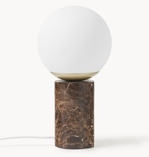 Malá stolní lampa's mramorovou podstavou Lilly