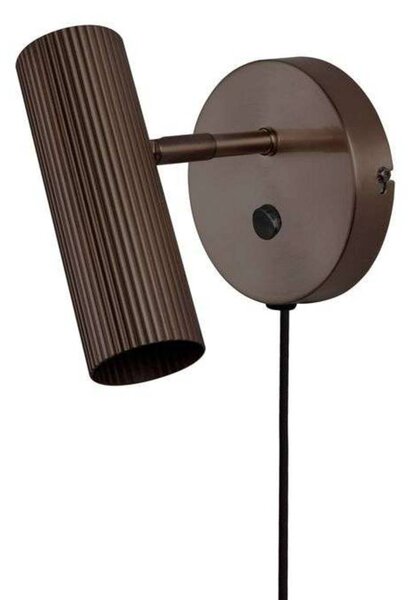 Globen Lighting Nástěnné světlo Hubble, bronzová barva, Bronz / starožitná mosaz, Obývací pokoj / jídelna, kov, Design, Nástěnné bodové svítidlo
