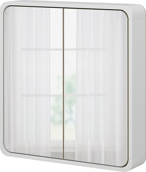 Koupelnová zrcadlová skříňka Vicco Arla Bílá/dub 60 x 60 cm, Model 50156