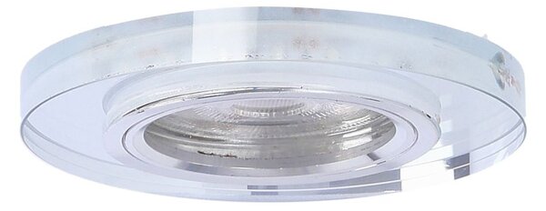 Set 3x stropní LED podhledové osvětlení CENTRALIA - 3xGU10, 50W + LED 2,1W, kulaté, bílé světlo